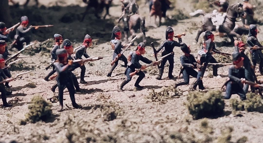COMBATE DE MOCOPULLI museo de castro